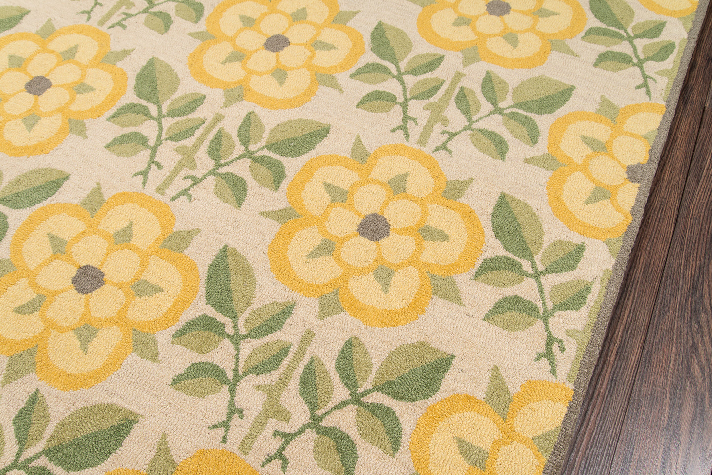 Nia Yellow Area Rug
