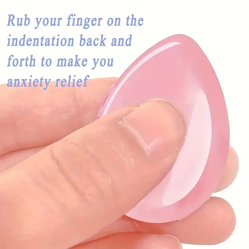 Rose Quartz Worry Stone
