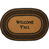 Welcome Y'all Rug with Rug Pad