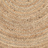 3ft Round Jute Rug with Rug Pad