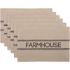 Farmhouse Placemats - Set of 6