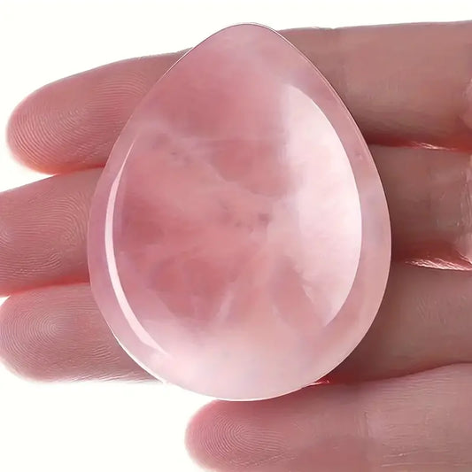 Rose Quartz Worry Stone