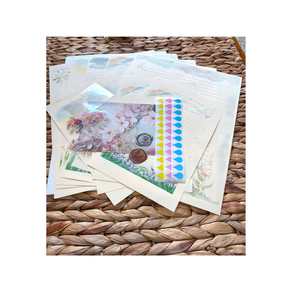 April Showers Stationery Kit