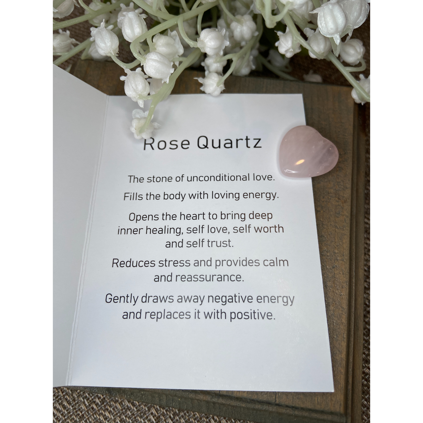 Rose Quartz Pocket Hug