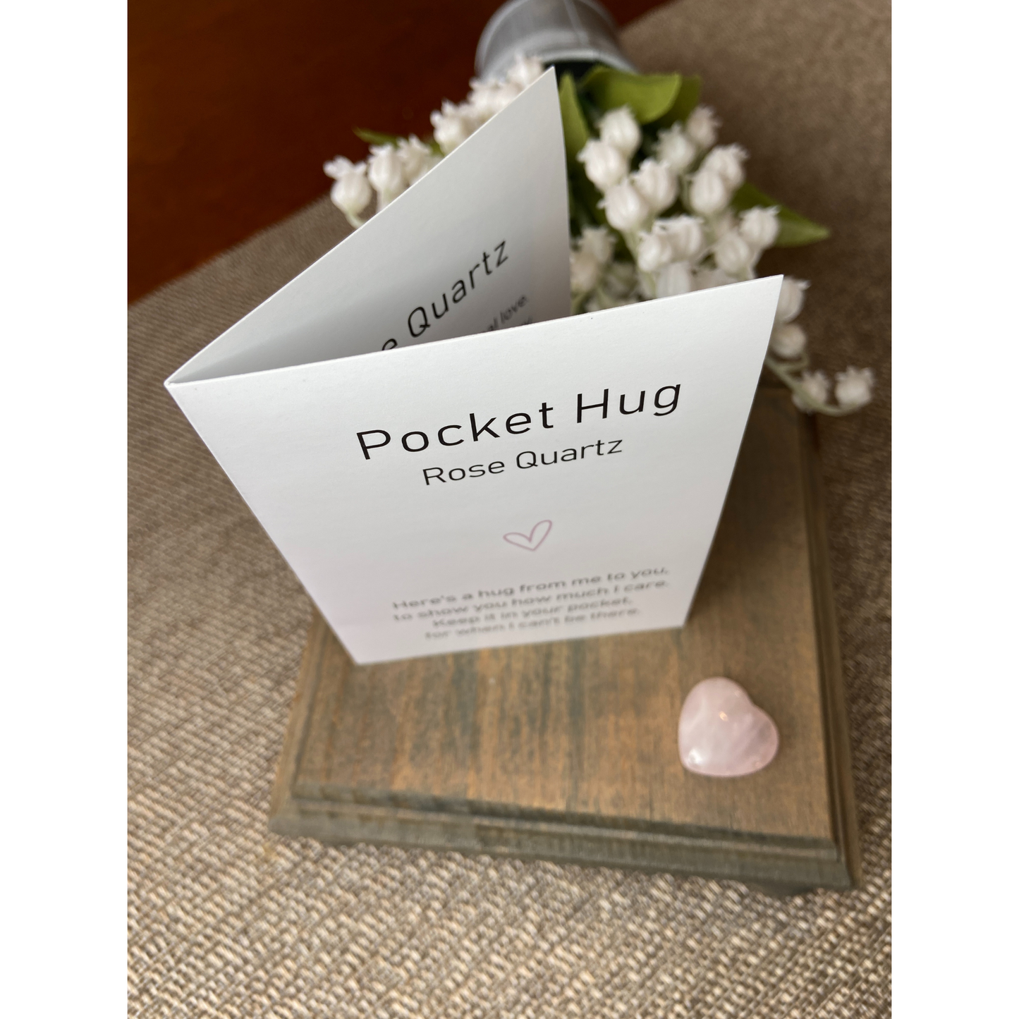 Rose Quartz Pocket Hug