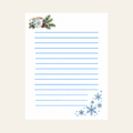Cozy Winter 4 x 6 Notepad