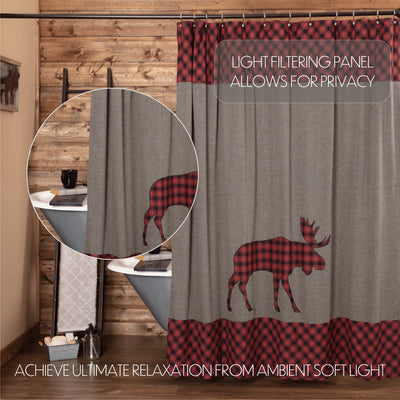 Moose Shower Curtain