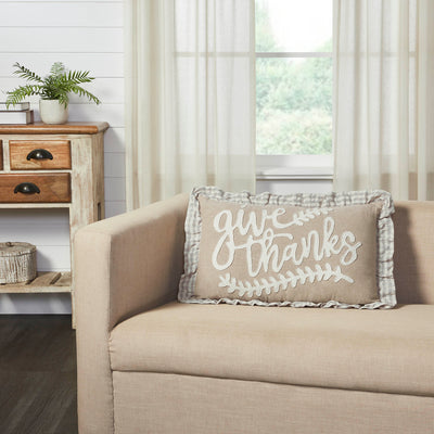 Give Thanks Pillow 14 x 22