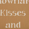 Snowflake Kisses and Merry Wishes Tea Towel Set