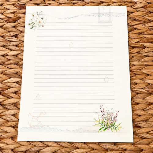 April Showers Stationery Kit
