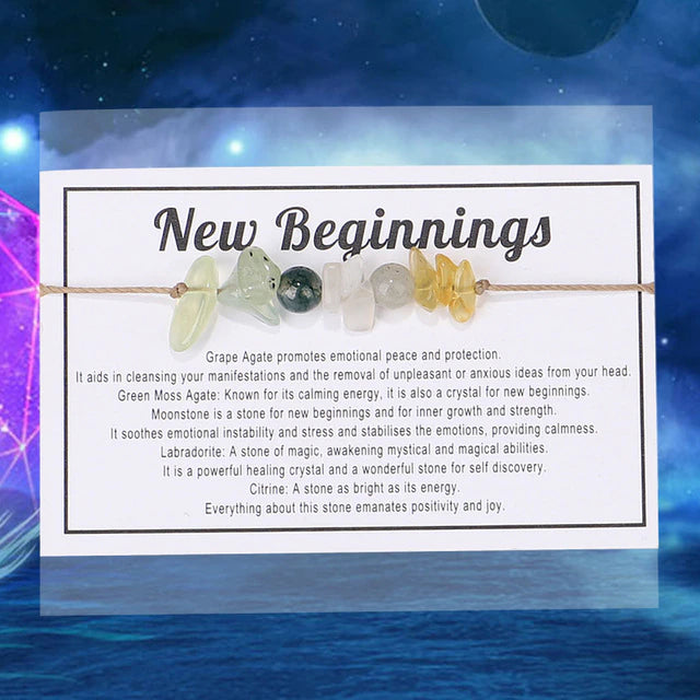 New Beginnings Crystal Bracelet