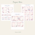 Hearts Adrift Paper Bits