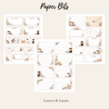 Letters & Lattes Paper Bits