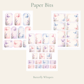 Butterfly Whispers Paper Bits