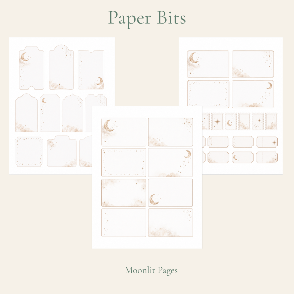 Moonlit Pages Stationery Set