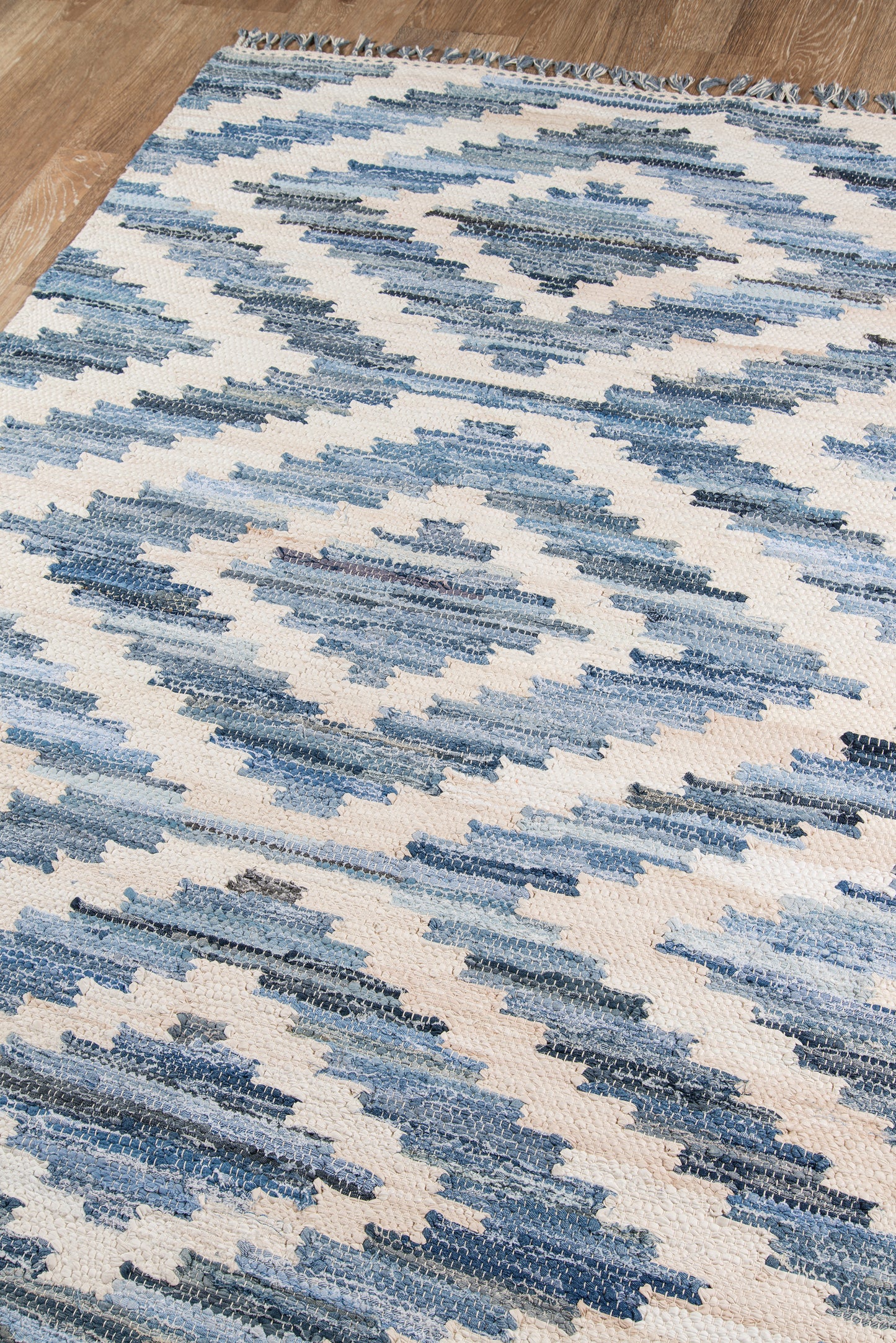 Cali Lagoon Blue Area Rug