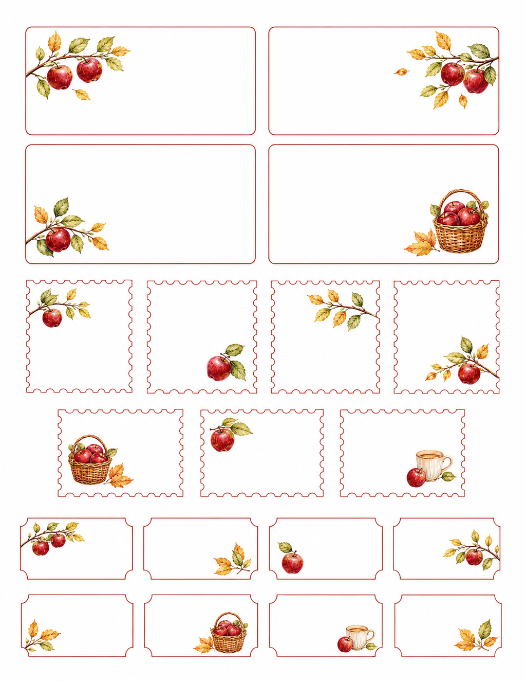 Orchard Days Paper Bits Set
