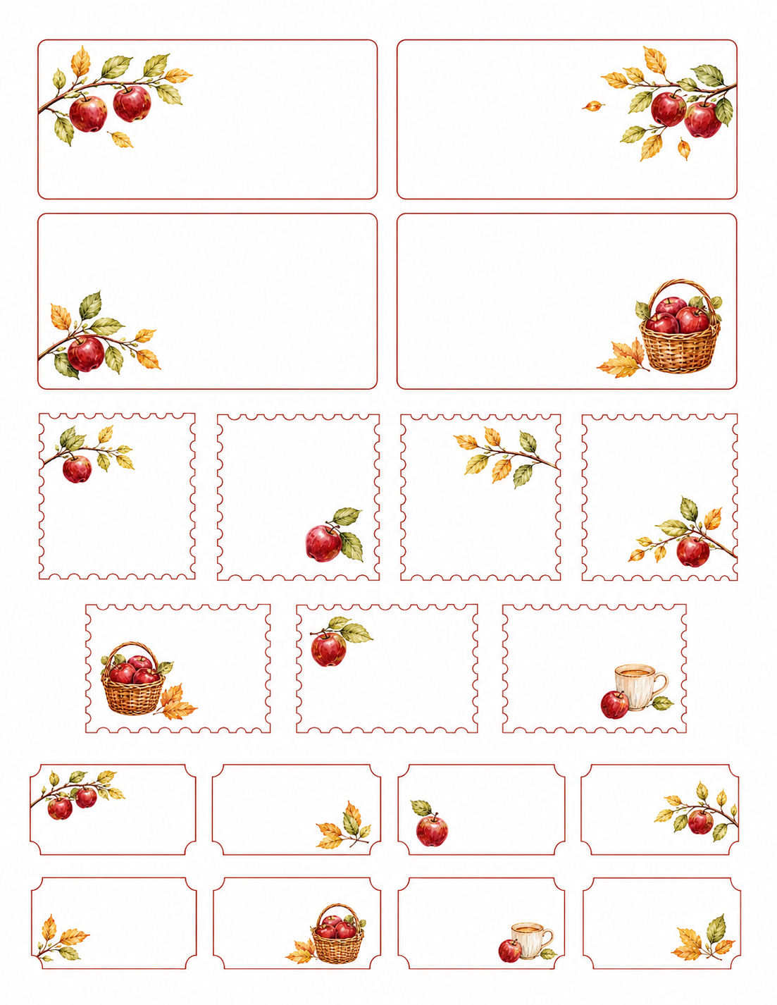 Orchard Days Paper Bits Set