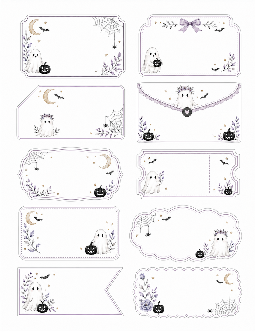 Moonlit Mischief Paper Bits