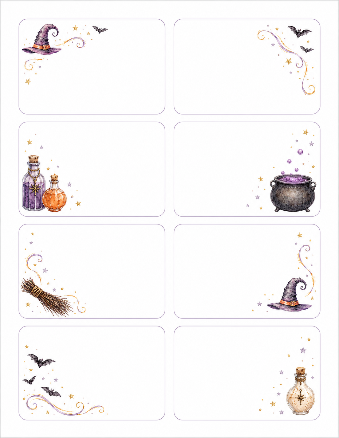 Witching Hour Paper Bits Set