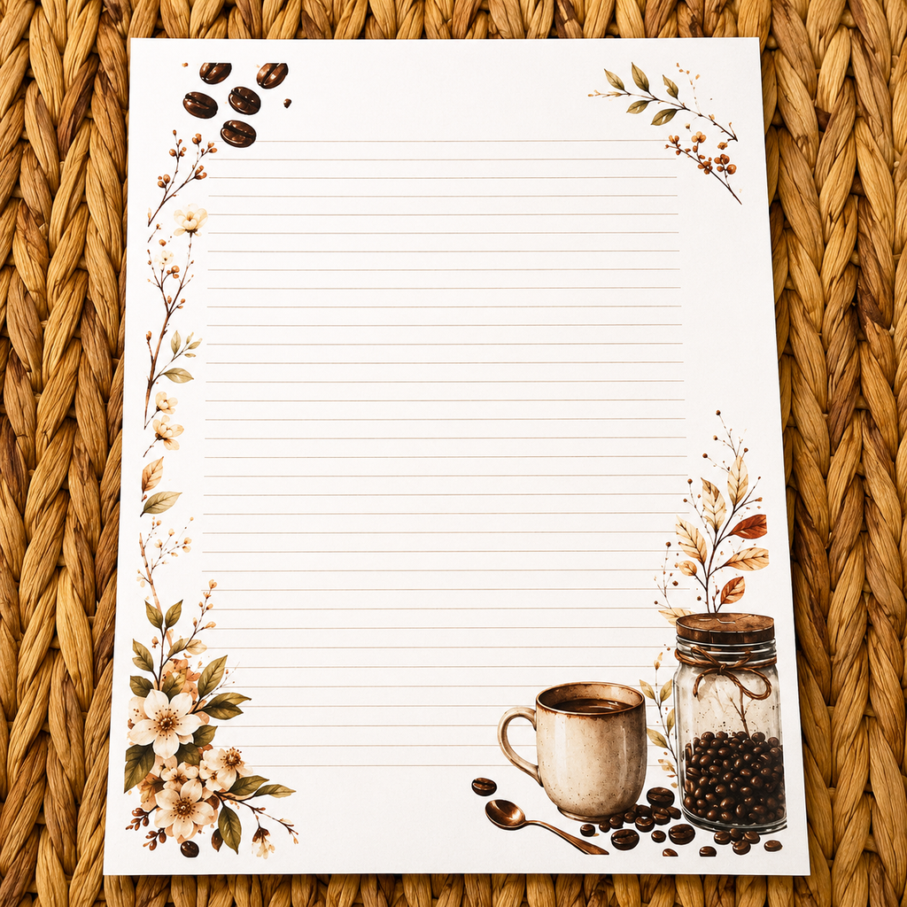 Letters & Lattes Simple Set