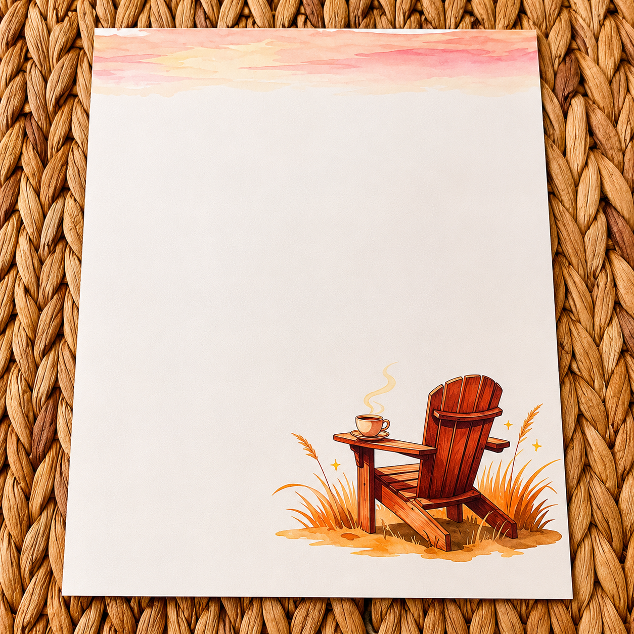 Golden Evenings Stationery Kit