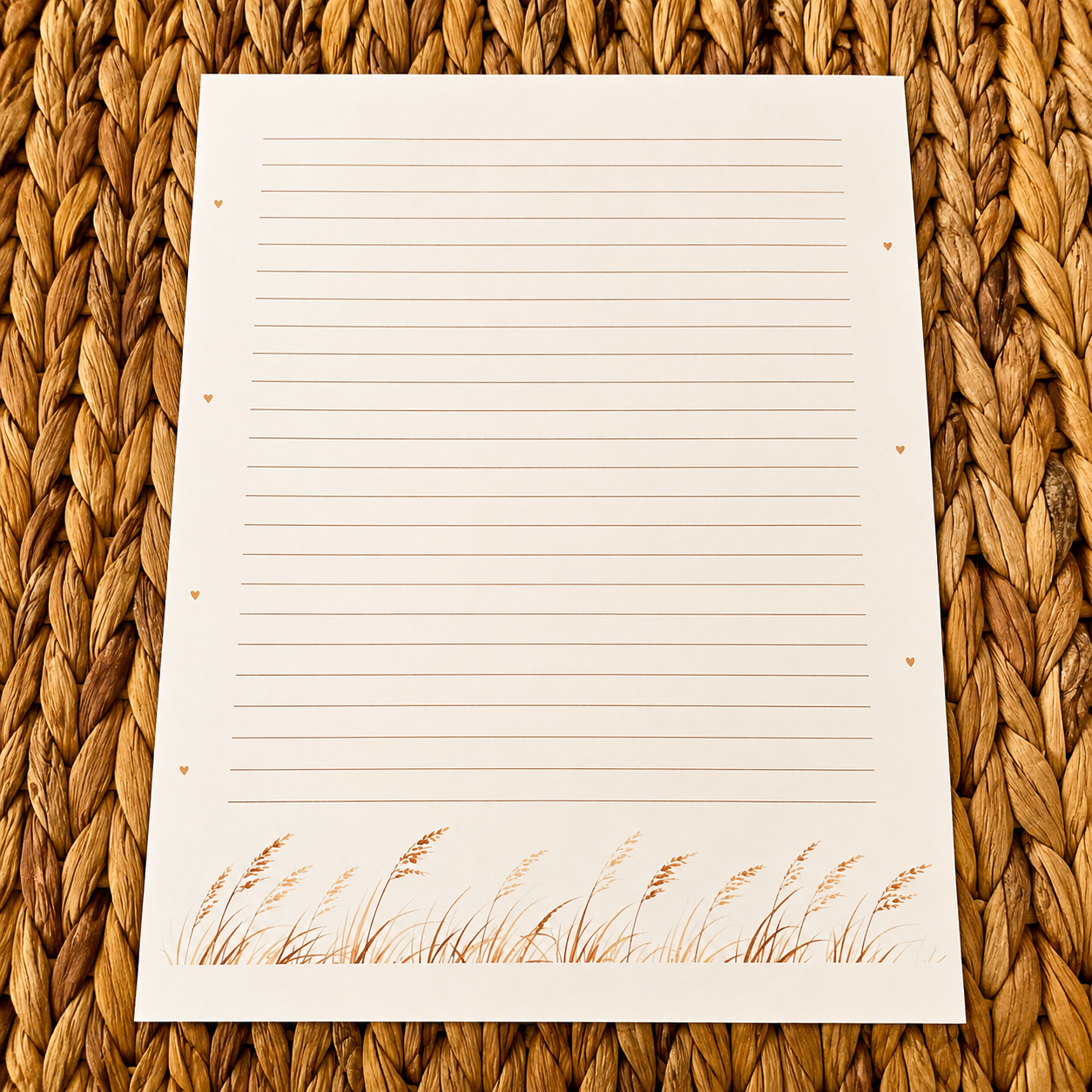 Golden Evenings Stationery Kit