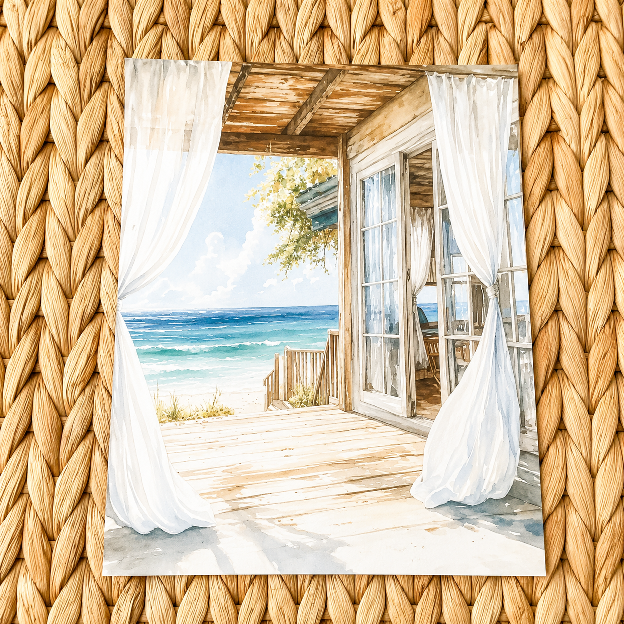 Coastal Calm Stationery Kit