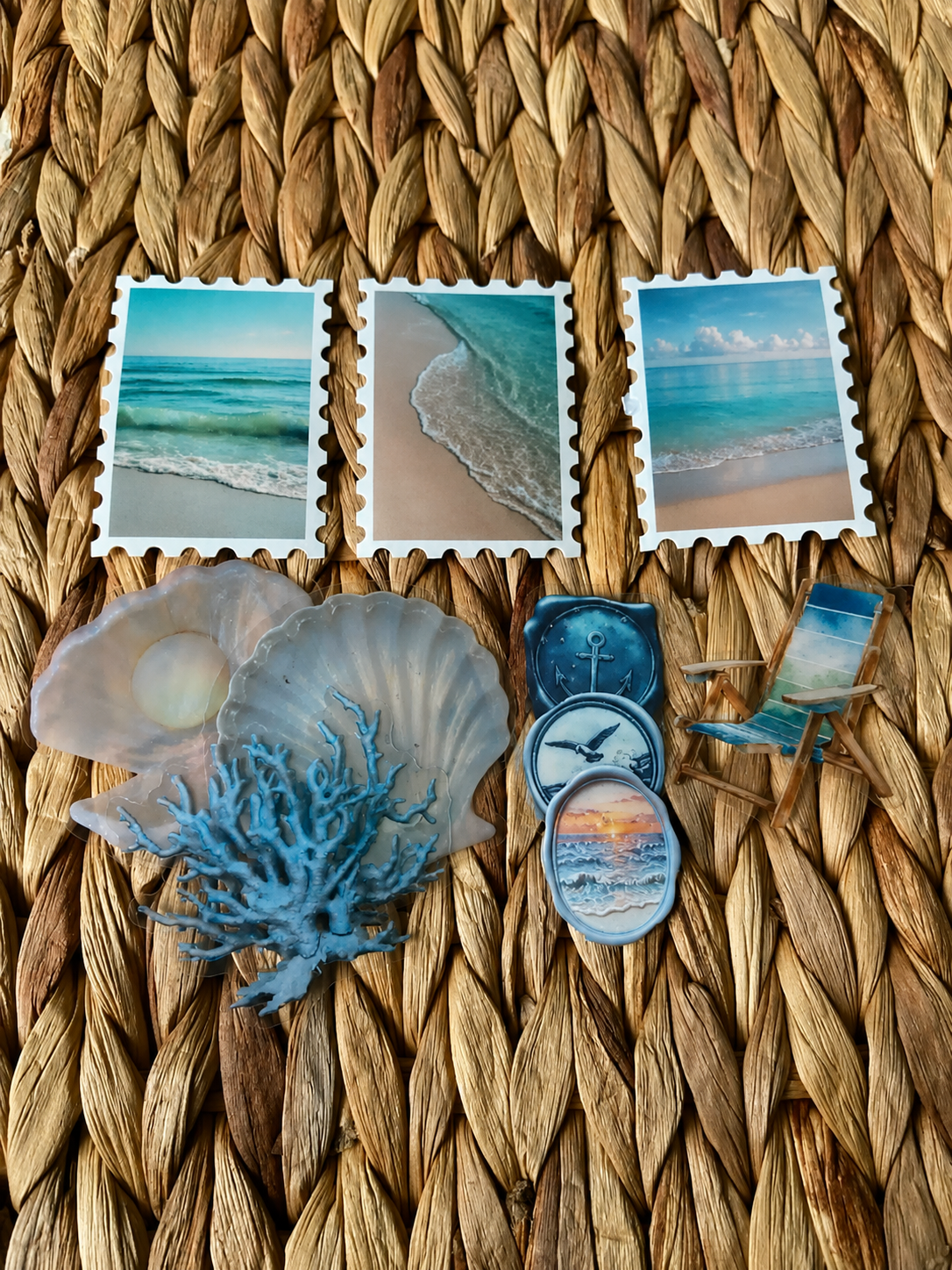 Coastal Calm Stationery Kit