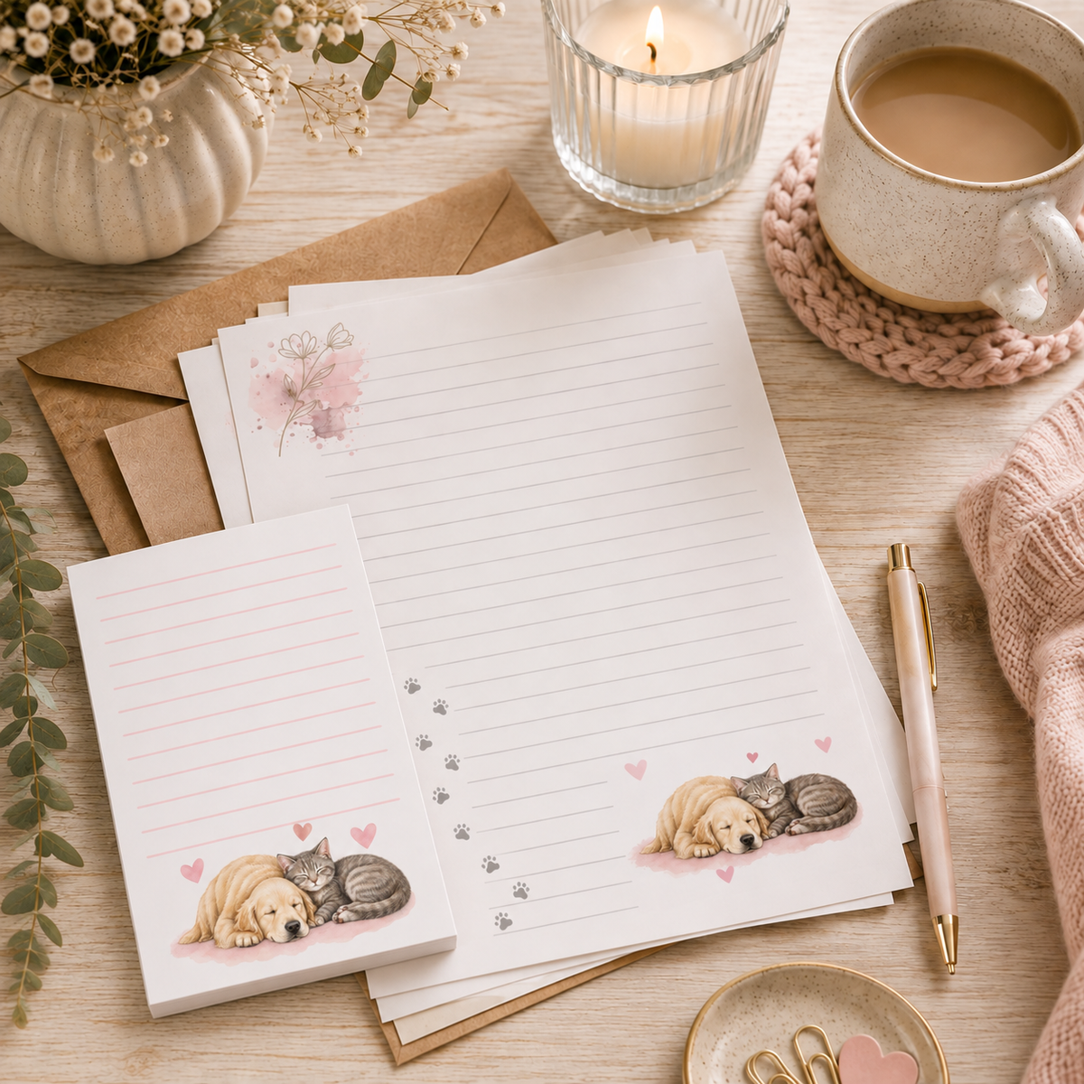 Cozy Companion 4x6 Notepad