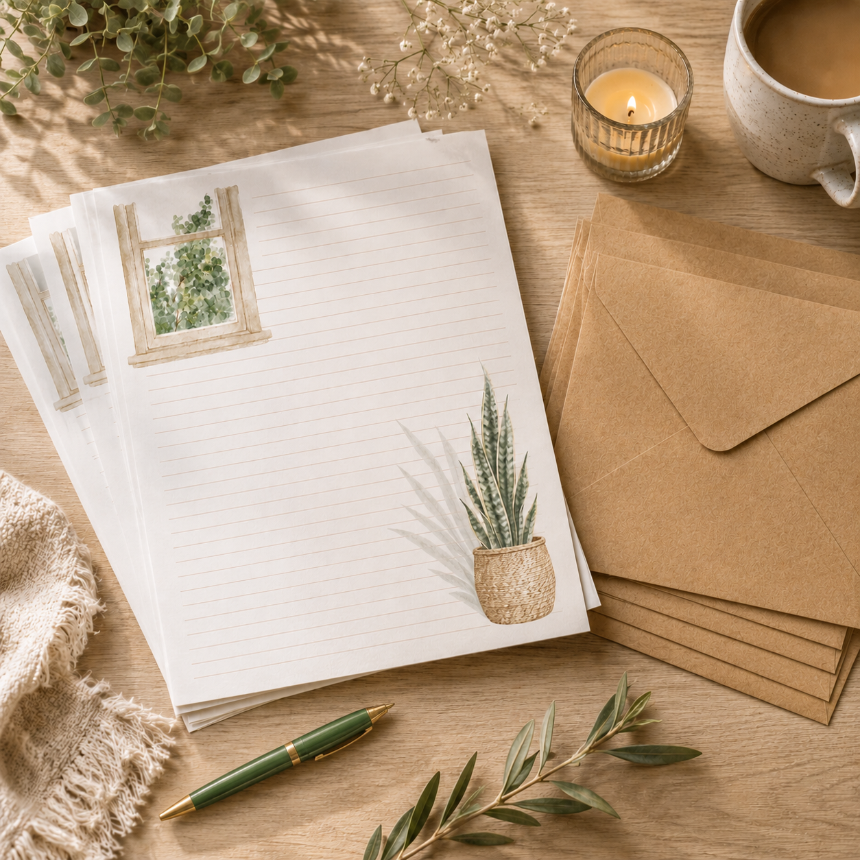 Rooted In Light Stationery Set