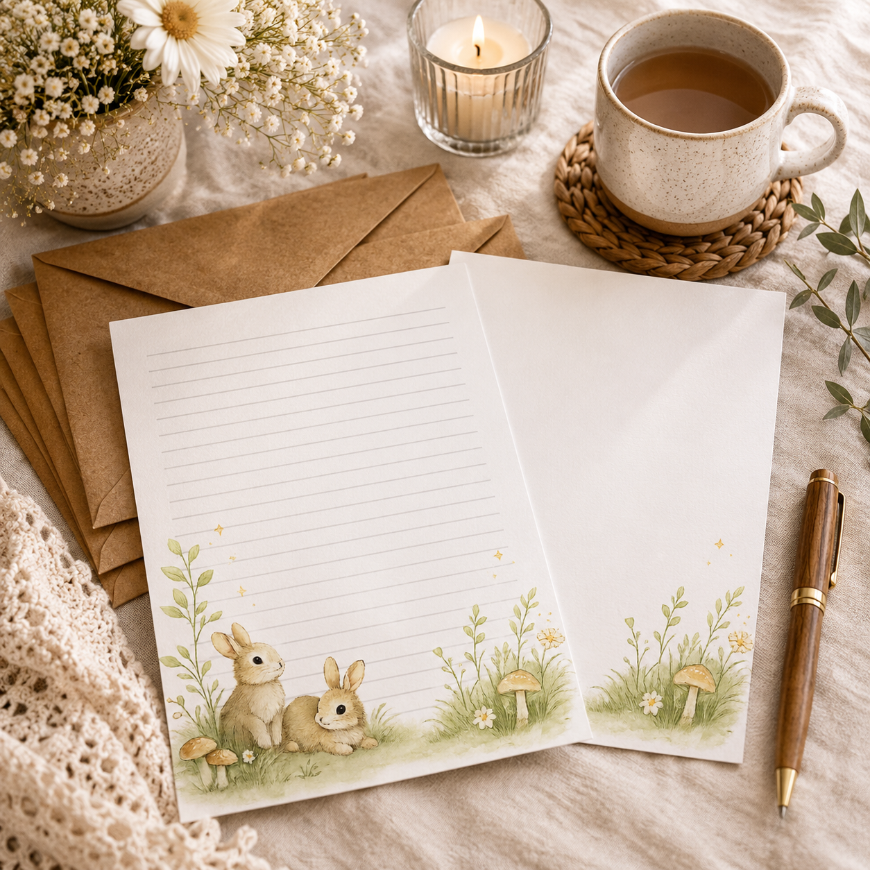 Meadow Companions Stationery Set