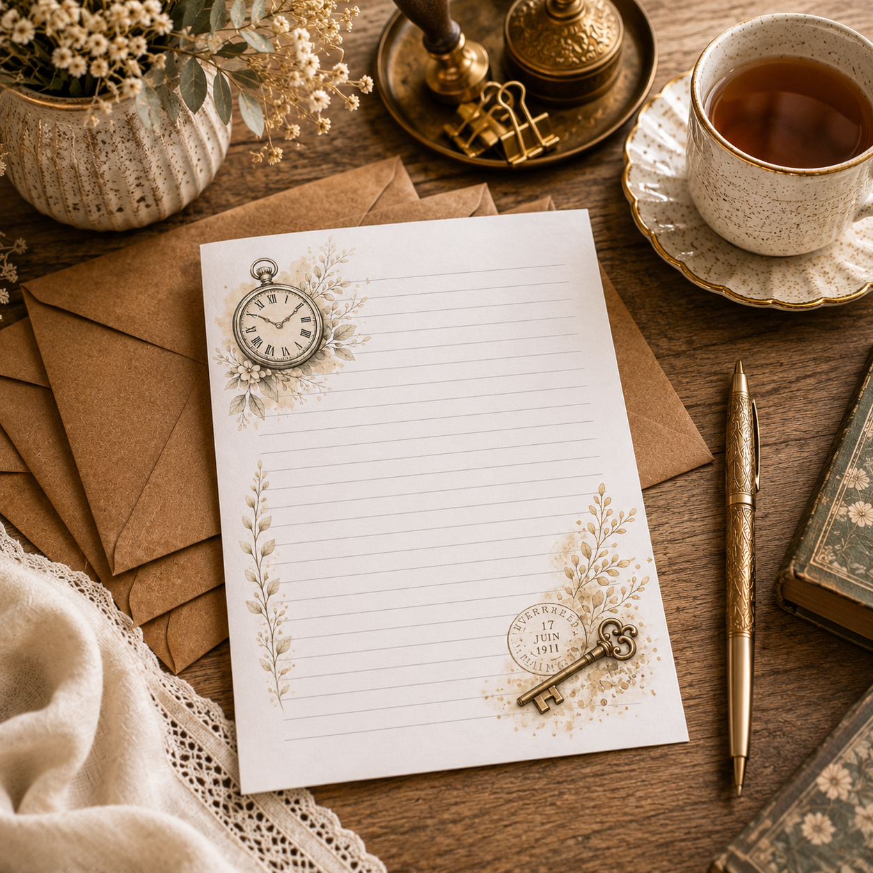 Timeless Moments Stationery Set