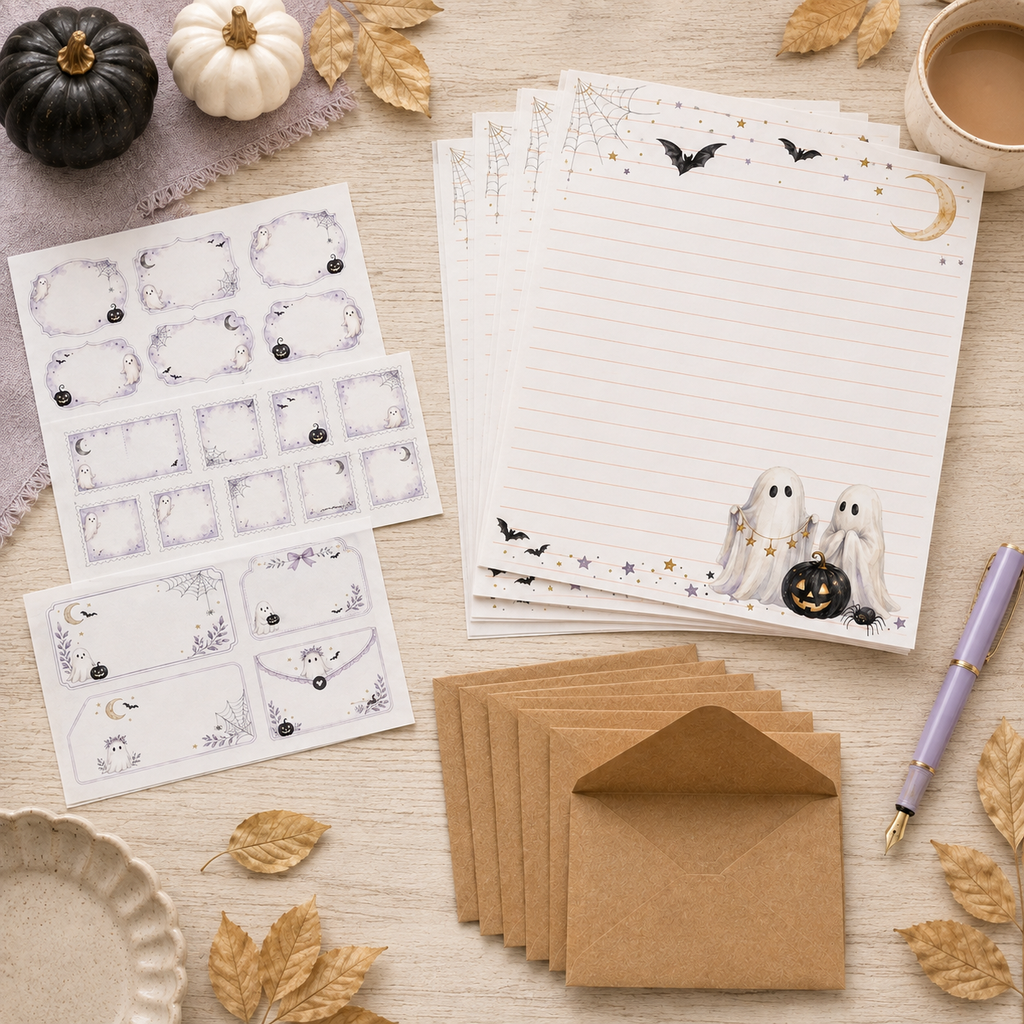 Moonlit Mischief Stationery Set