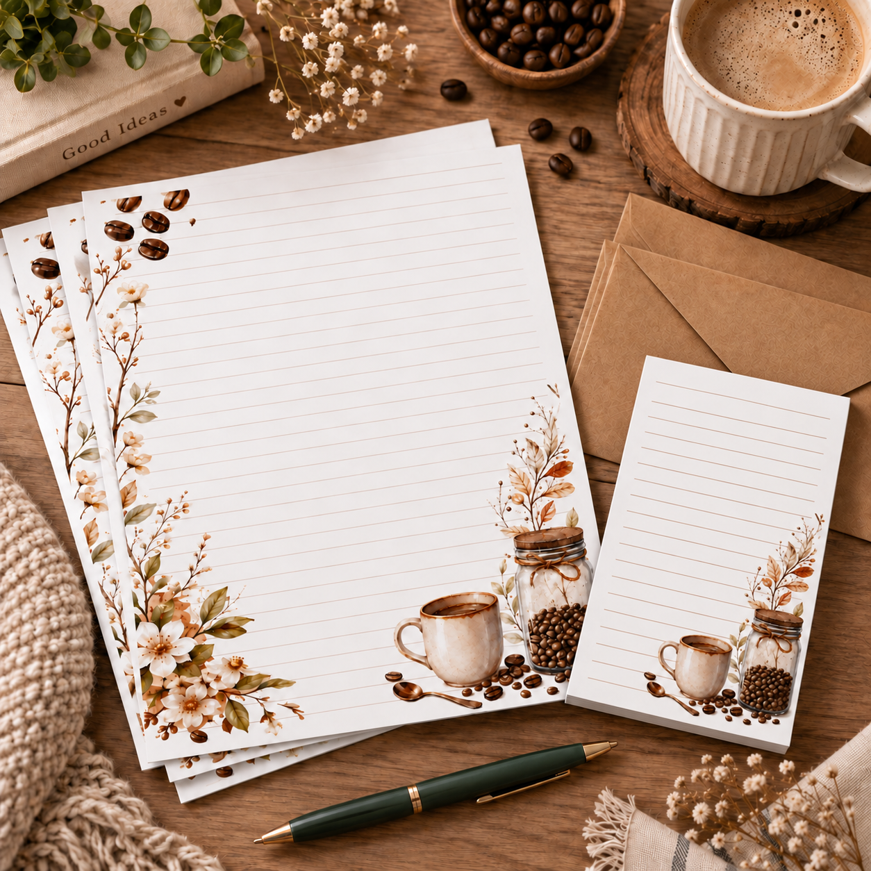 Letters & Lates 4x6 Notepad