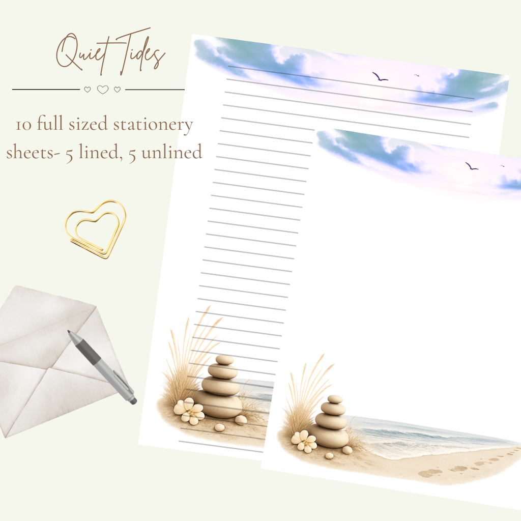 Quiet Tides Stationery Set