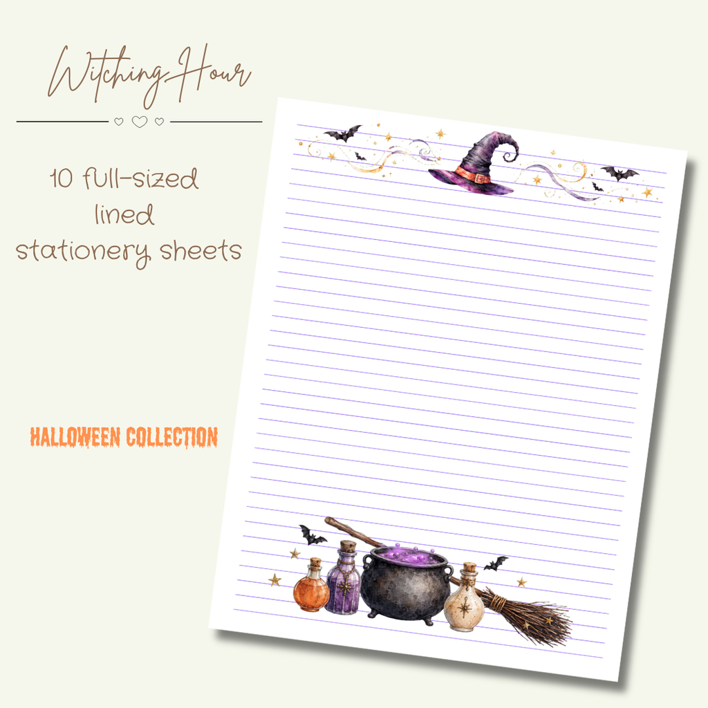 Witching Hour Stationery Set
