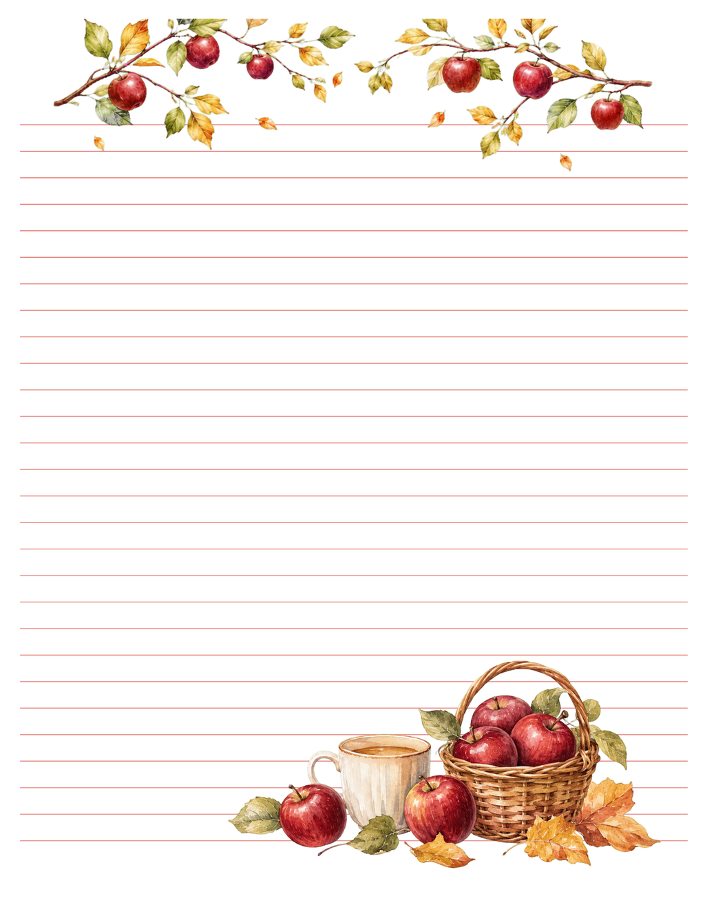 Orchard Days Stationery Set