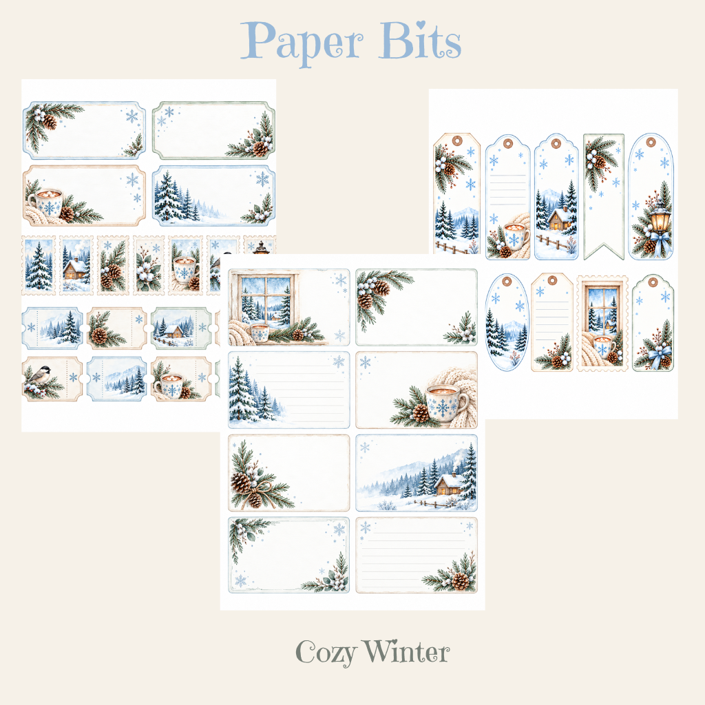 Cozy Winter Stationery Set