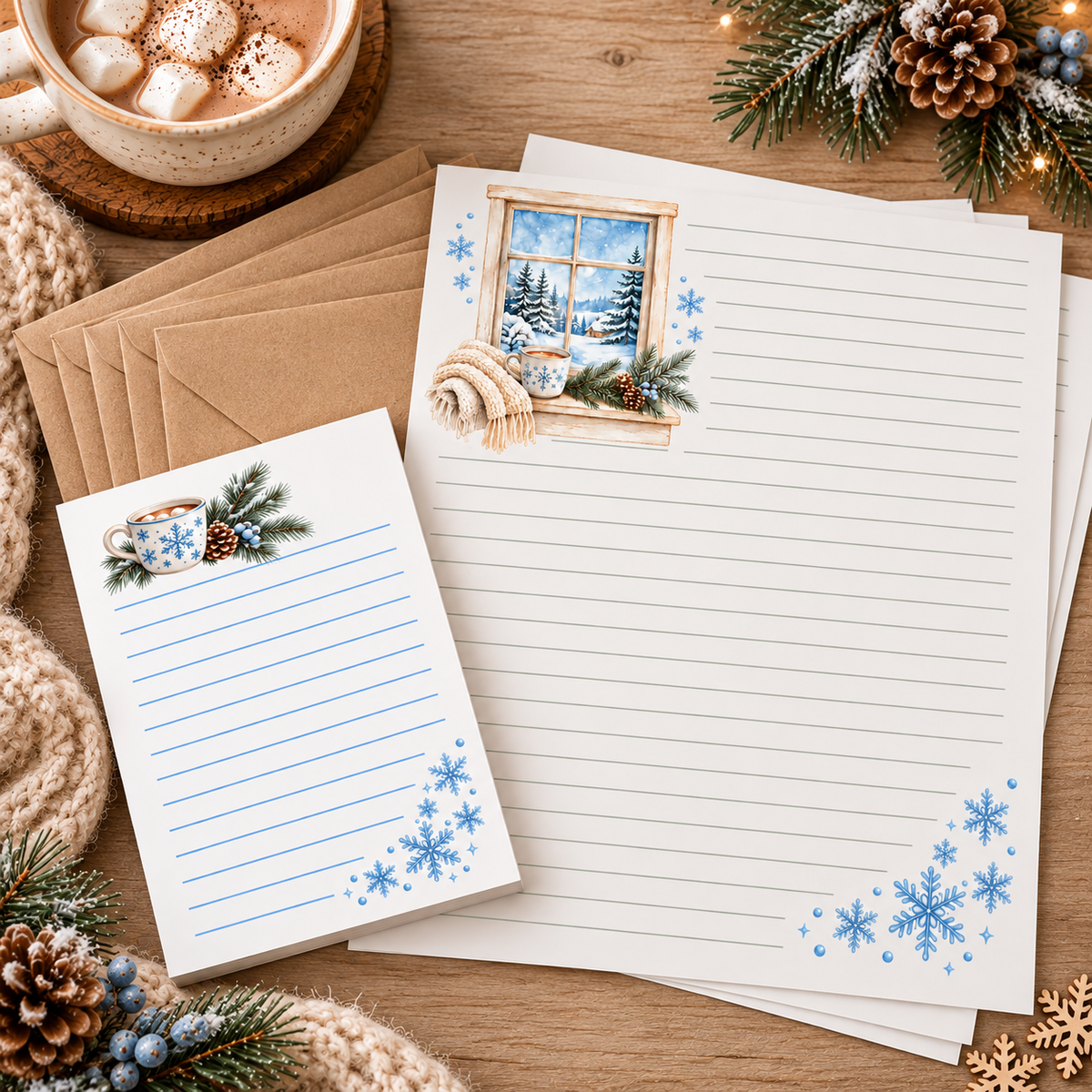 Cozy Winter 4 x 6 Notepad
