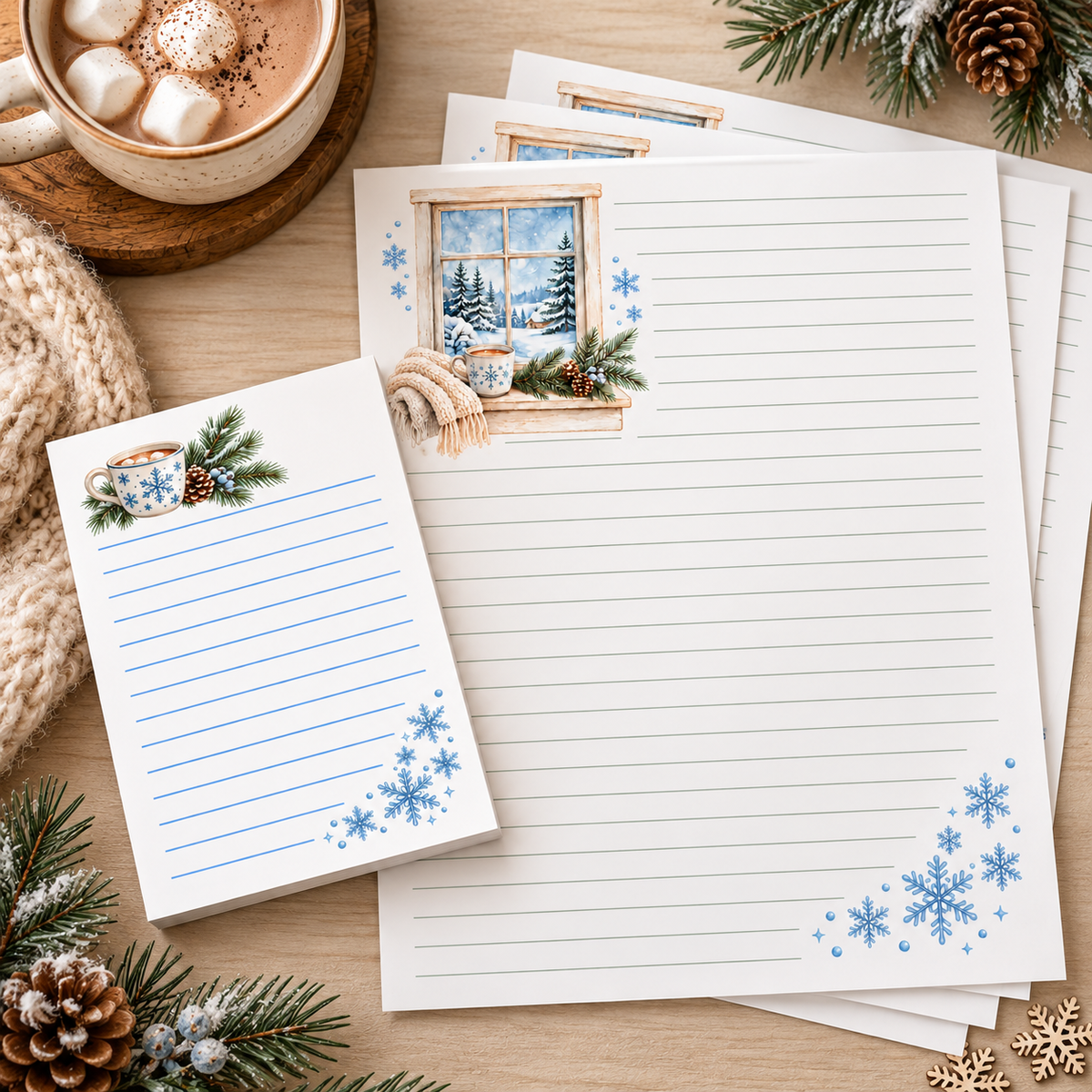 Cozy Winter 4 x 6 Notepad