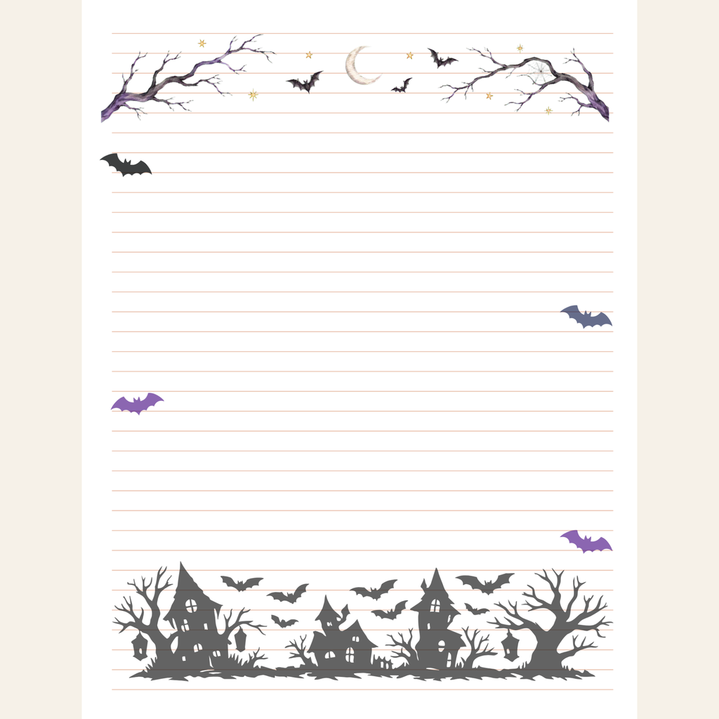 Haunted Hollow Stationery Set