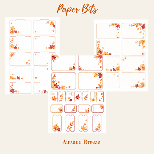 Autumn Breeze Stationery Set