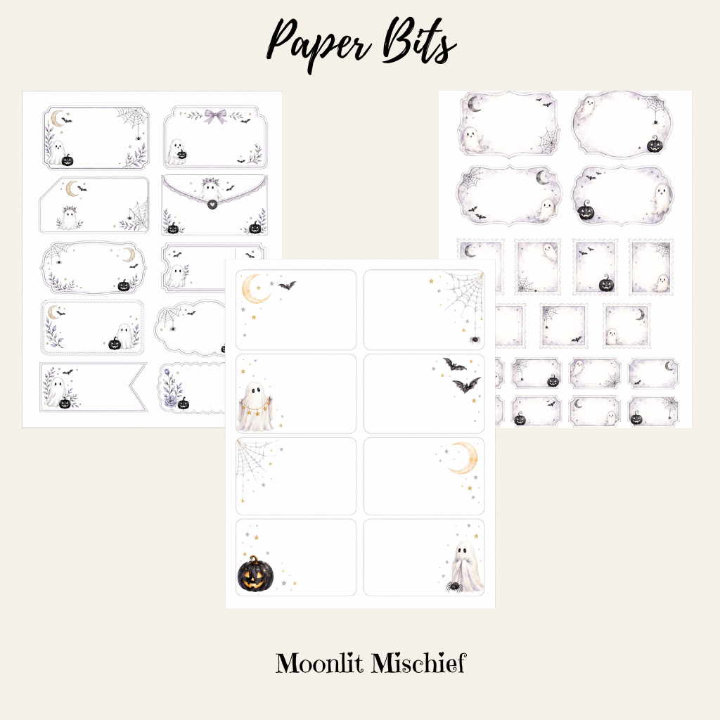 Moonlit Mischief Stationery Set