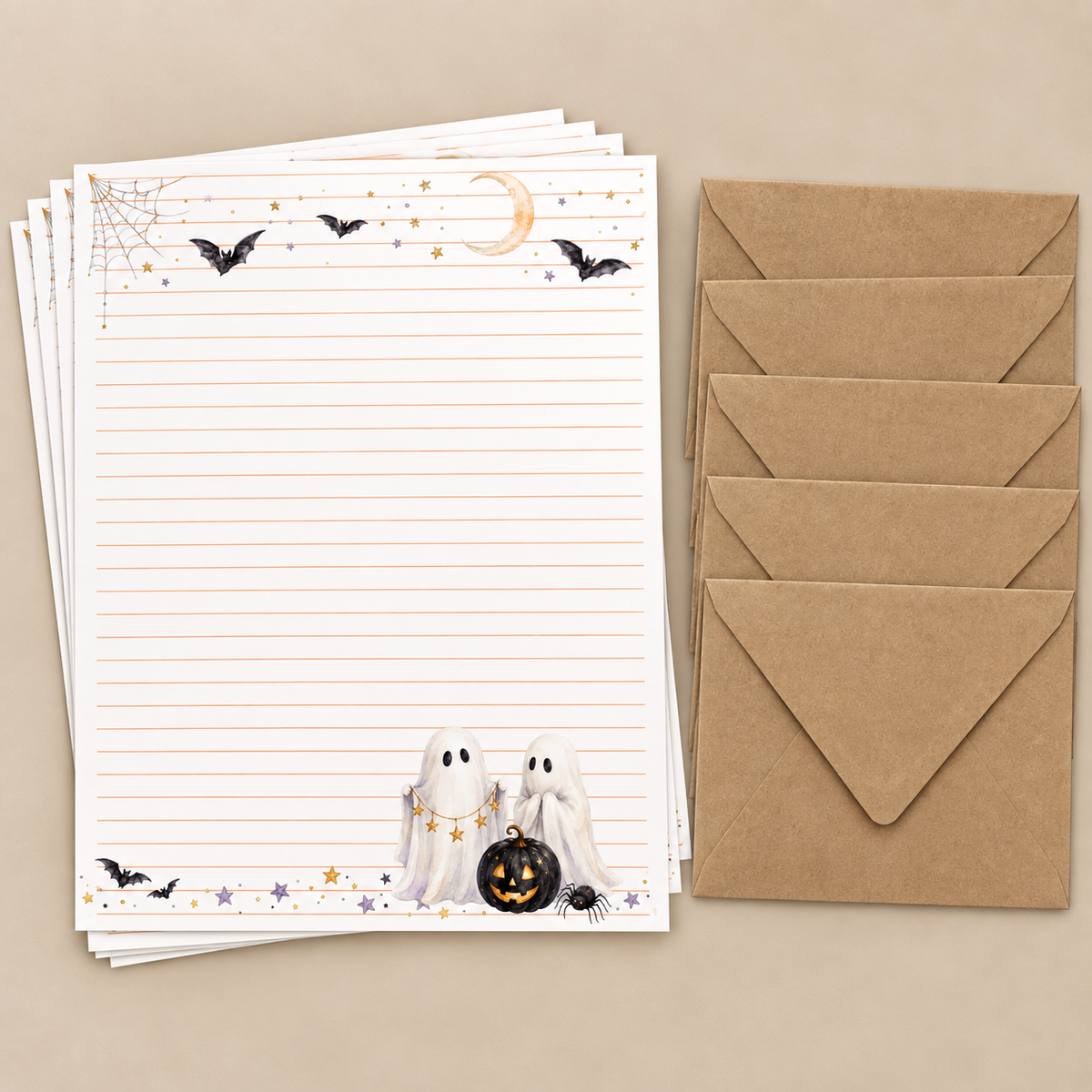 Moonlit Mischief Stationery Set