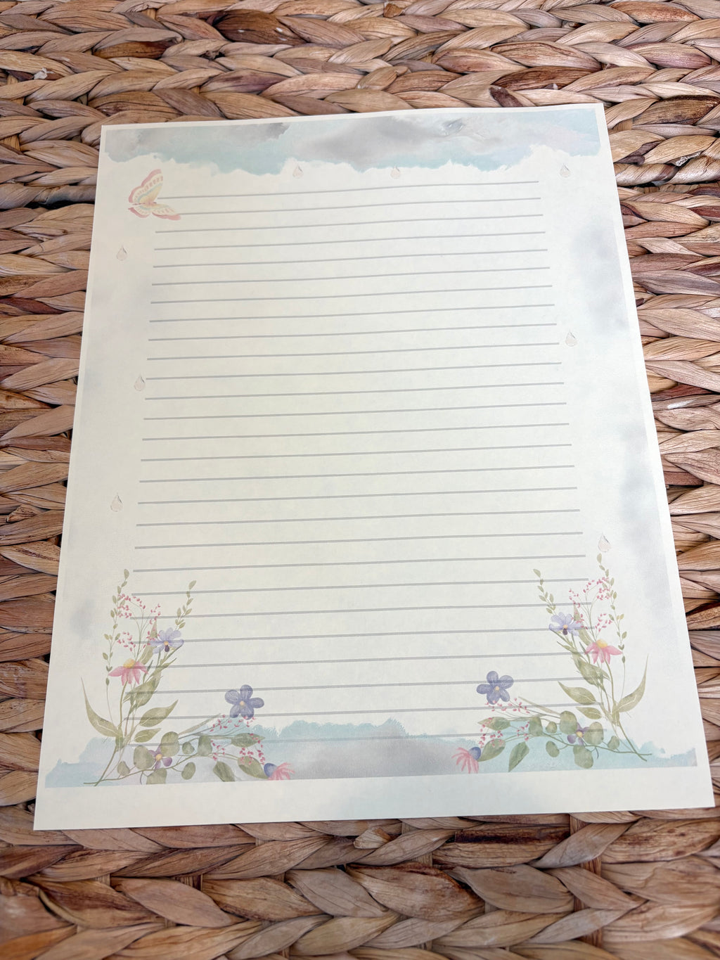 April Showers Stationery Kit