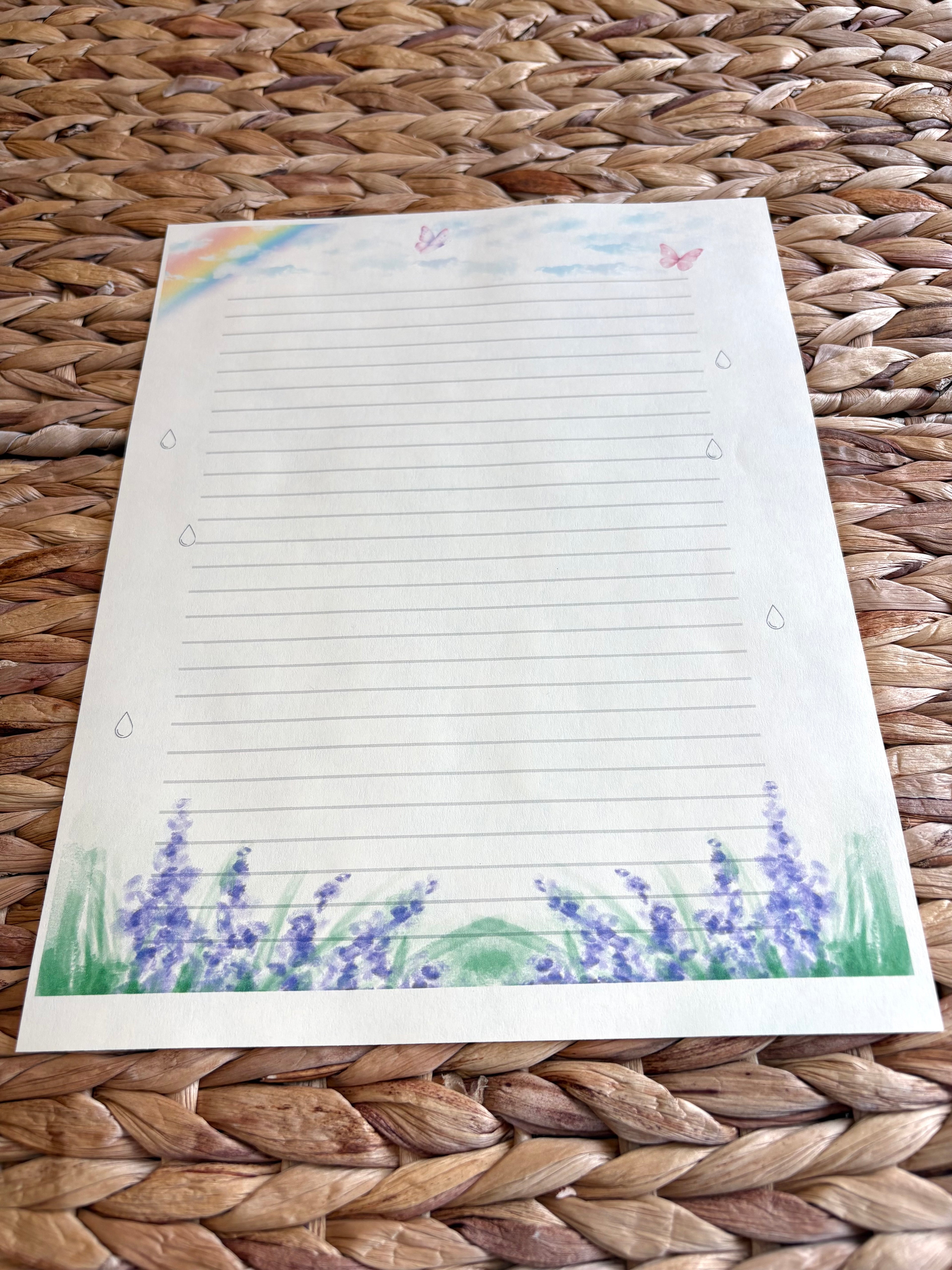 April Showers Stationery Kit