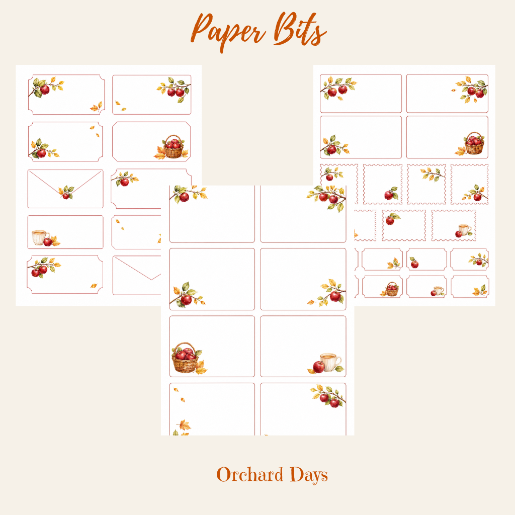 Orchard Days Paper Bits Set