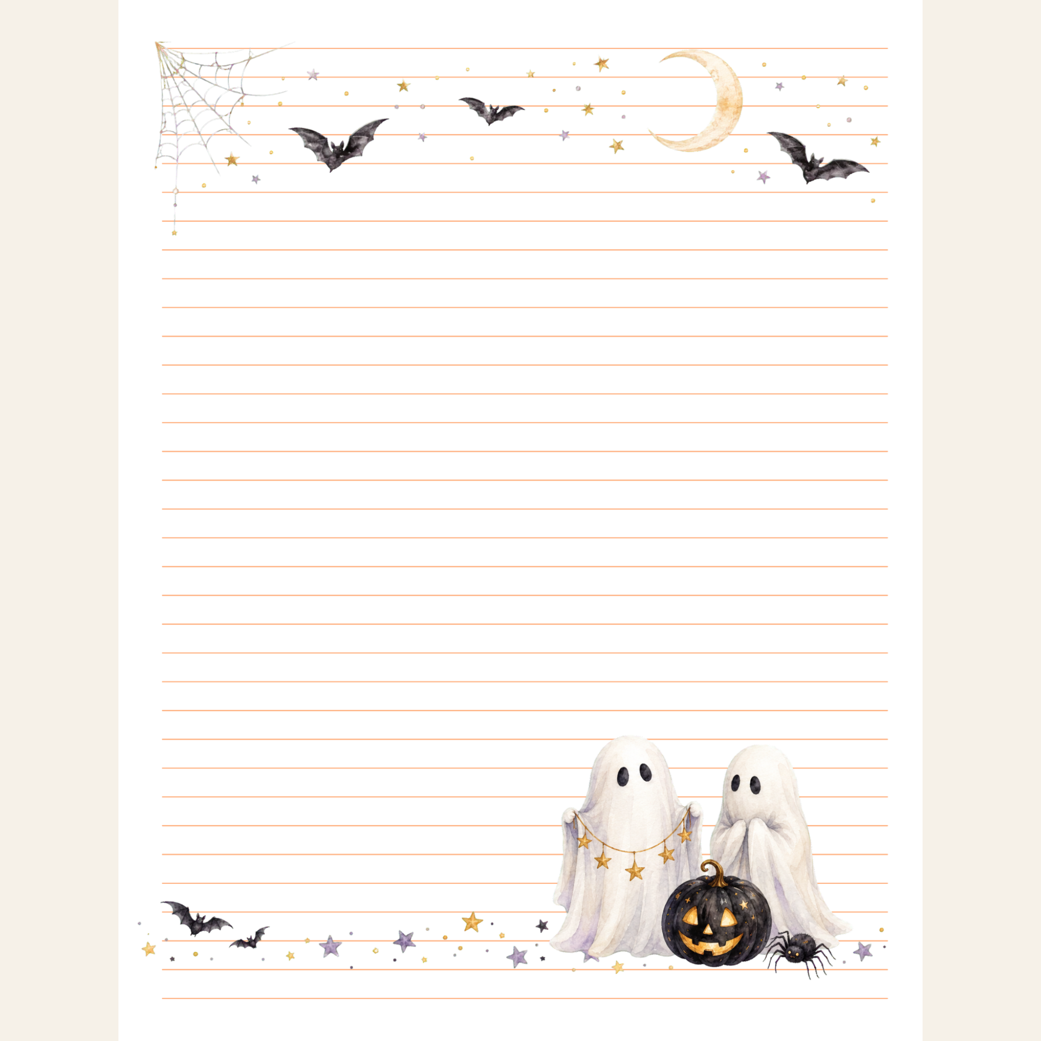 Moonlit Mischief Stationery Set