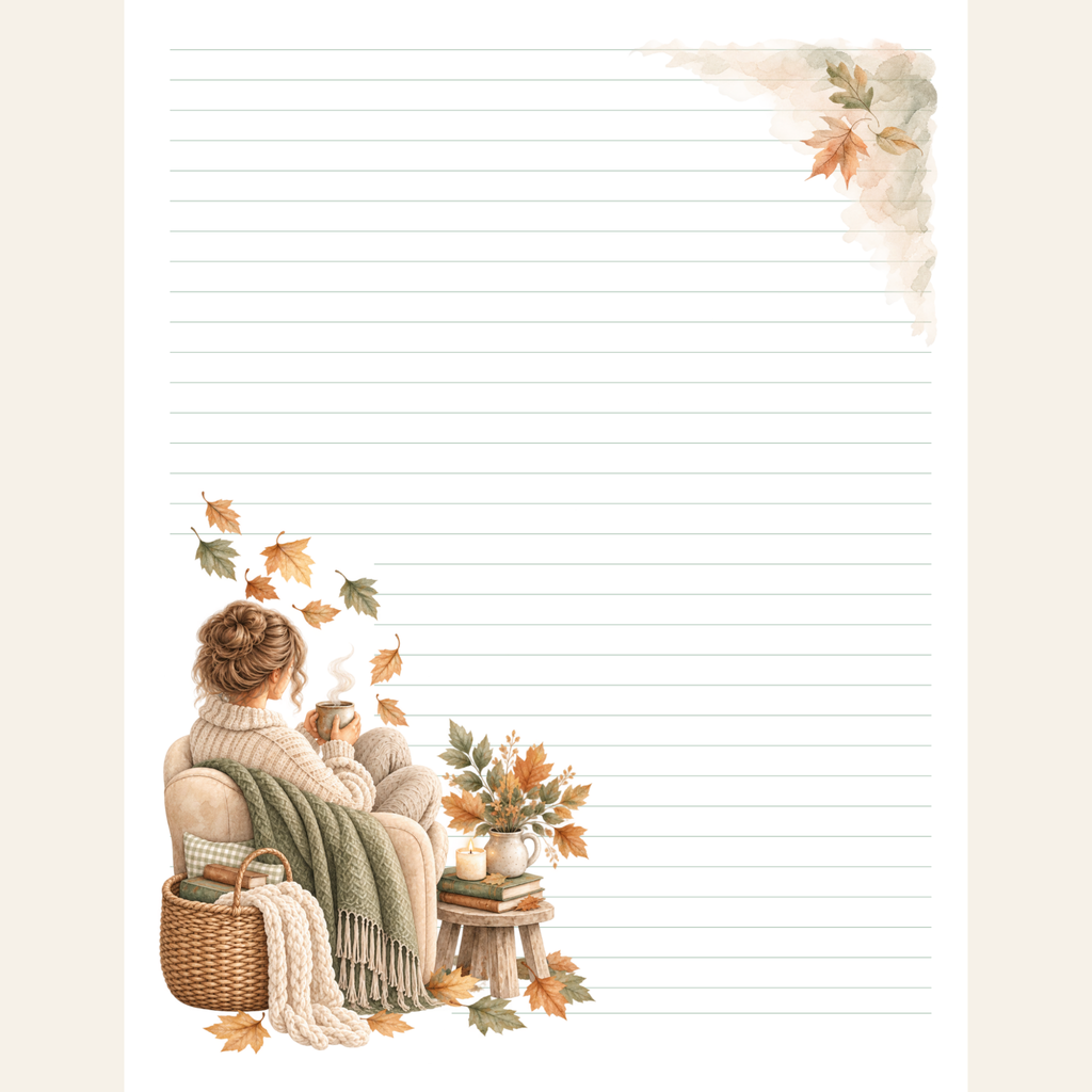 Autumn Stillness Stationery Set